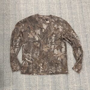 Hollister Camouflage Long Sleeve Tee